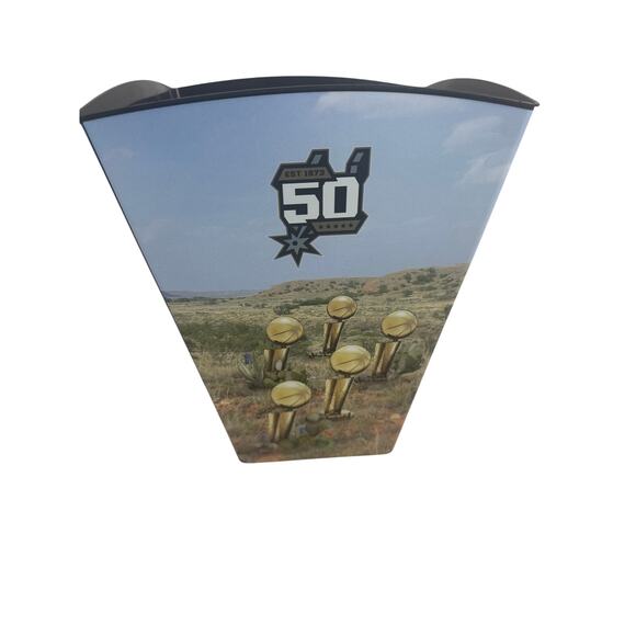San Antonio Spurs 9" popcorn bucket 50 year anniversary NBA - Picture 1 of 8